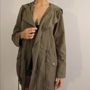 Army green jacket